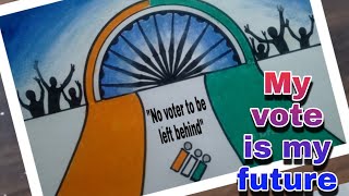 National Voters Day Drawing Easy / National Voters Awareness Contest