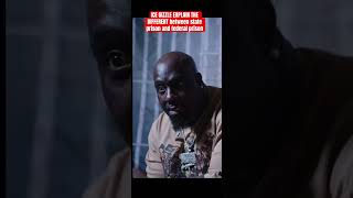ICE GIZZLE EXPLAIN THE DIFFERENT between state prison and federal prison #shirts #prisonstories101