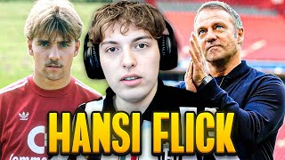 DAVOO XENEIZE REACCIONA A LA HISTORIA DE HANSI FLICK: DE JUGADOR MEDIOCRE A TECNICO TOP