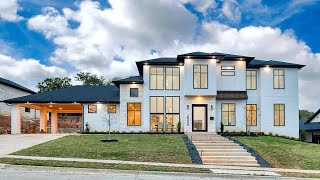 INCREDIBLE MODERN TRANSITIONAL CUSTOM HOUSE TOUR NEAR DALLAS TEXAS | 5 BED | 6 BATH | 5787 SqFt