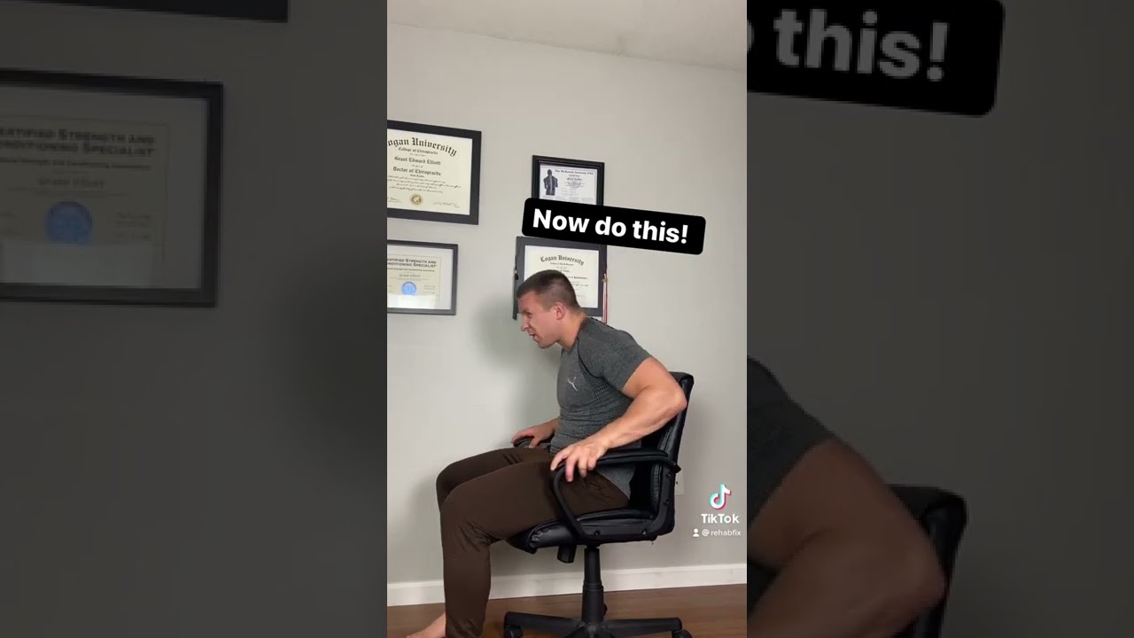 Back Pain Relief from Sitting All Day!