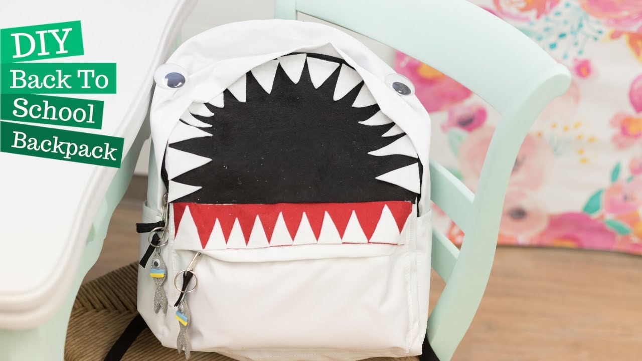 Diy Back To School Backpack Youtube