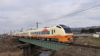 羽越本線 E653系1000番台特急いなほ10号　中条→金塚にて