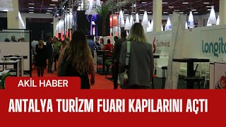 ANTALYA TURİZM FUARI YENİDEN KAPILARINI AÇTI