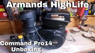 New Kohler Command Pro 14 Unboxing