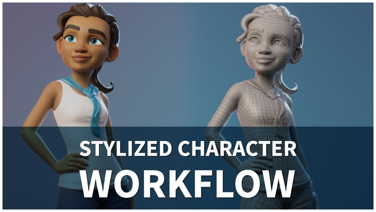 Stylized Character Workflow With Blender - YouTube