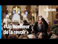 « Tout simplement sublime » : les premiers visiteurs émerveillés par Notre-Dame