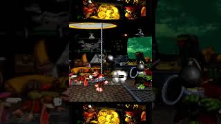 スーパードンキーコング2 ラスボス キャプテンクルール ドンキー虐待 Donkey Kong Country2 Kaptain K. Rool Abuse Donkey Kong #shorts