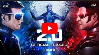 2 0   Official Teaser Hindi   Rajinikanth   Akshay Kumar   A R Rahman   Shanka1