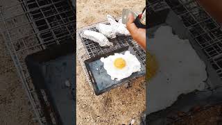 DiY | กระทะเหล็ก หลังเผาแล้ว ไม่ติดกระทะ #diy #camping