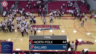 Ballard Boys Varsity Basketball vs North Polk