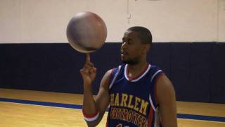 Learn How to Spin a Basketball on your Finger - A lesson from the Harlem Globetrotters