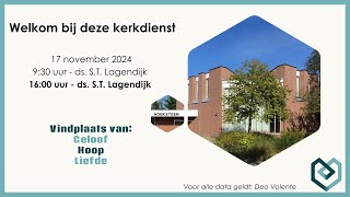 HHG Goes | ds. S.T. Lagendijk | Het Heilig Avondmaal als het ontmoeten van Christus