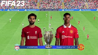 FIFA 23 | Liverpool vs Manchester United - UCL Champions League - PS5 Full Gameplay