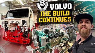 The Build Continues on the V8 Volvo!!!