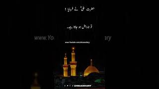 Hazrat Ali ra Quotes in Urdu #shorts #ytshorts #hazratalira