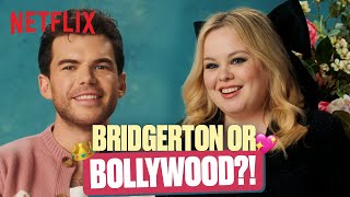 Guessing The Plot: Bridgerton OR Bollywood ❤️ Ft. Luke Newton & Nicola Coughlan