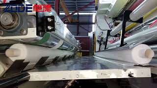 High speed non-stop toliet tissue paper roll converting machine