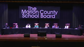 Marion County School Board Work Session, May 7, 2026