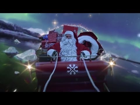 What time does Santa leave the North Pole?
