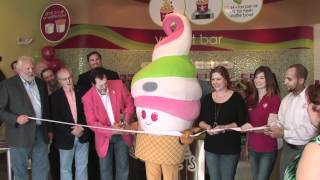 Menchie's Frozen Yogurt Ribbon Cutting