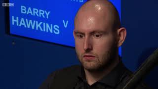 2015 04 20 - Snooker World Championship - Hawkins v Selt