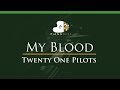 Twenty One Pilots - My Blood - LOWER Key (Piano Karaoke / Sing Along)