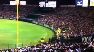 新リリーフカーベンツ導入！【阪神タイガース】2011.9.13　対中日戦