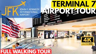 NEW YORK JOHN F KENNEDY AIRPORT AIRPORT GUIDE - TERMINAL 7 (FULL WALKTHROUGH)
