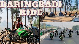 Daringbadi Ride🏍️ | Cuttack - Daringbadi🏞️ Part- 1 | Camping🏕️ In Kashmir Of Odisha | Ninja 1000🏍️