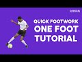 Quick Footwork - One Foot Tutorial on TopTekkers ⚽️📱