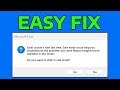 How To Fix Microsoft Excel Couldn't Start Last Time Safe Mode Could Help You Troubleshoot the Error