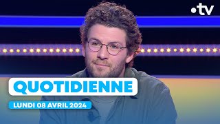 Emission Quotidienne du Lundi 08 Avril 2024 - Questions pour un Champion