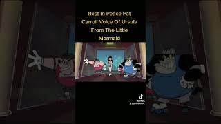 Rest in Peace Pat Carroll Voice Of Ursula from The Little Mermaid. #thelittlemermaid #ursula