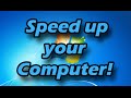 How to speed up your computer/laptop (simple steps) How to speed up your computer/laptop (simple steps)