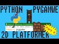 Python Tutorial 2D Platfomer Video Game Part 6 | Levels, For Loops & Lists