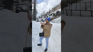 കാശ്മീരിലെ ഒരു കാഴ്ച ❄️❄️❄️ | Kashmir | Snow | Pahalgam #shorts #youtube