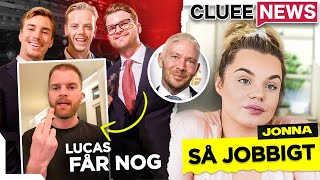 Lucas Simonsson har fått NOG #ClueeNews Jonna Lundell operation, attackerad av Olof K - Emelie Bumbi