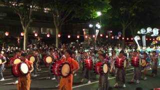 2017盛岡さんさ踊り②【雫石町上町さんさ太鼓伝承会】（2017.08.01）