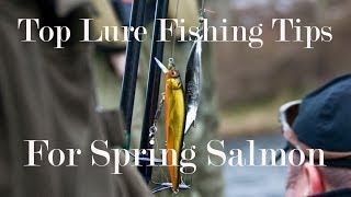 Tay Ghillie Mike Brown shows us his spring salmon lures.