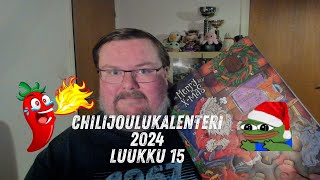 Chilifactory Joulukalenteri 2024 Luukku 15 🍒TYHMÄ KIRSIKKAPOMMI🍒