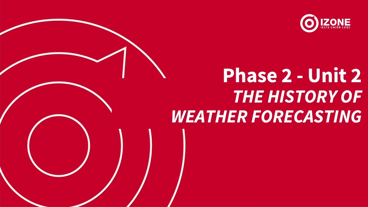 Phase 2 - Unit 2 - THE HISTORY OF WEATHER FORECASTING - YouTube