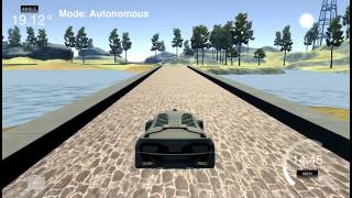 PID controller driving simulator car