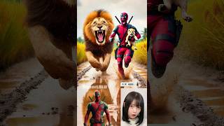 💥 Superheroes Avengers Kidnapping Baby Lion 🦁 Marvel ✅ #shorts #avengers #marvel #superlulu