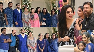 Rajesh Hebbar | Son Wedding | Reception | Serial Actor | Souparnika Subash | Shivani Menon