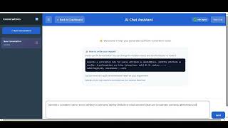 Generate Sailpoint Rules using AI Chat