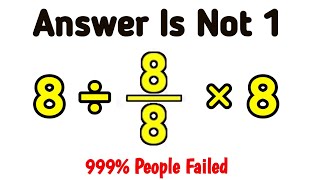 This One Math Question Confuses Almost Everyone!