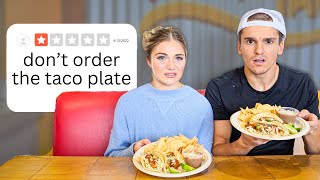 We Tried the Worst Rated Restaurants in our City