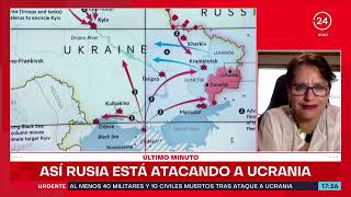 Así Rusia está atacando a Ucrania y acercándose a Kiev | 24 Horas TVN Chile