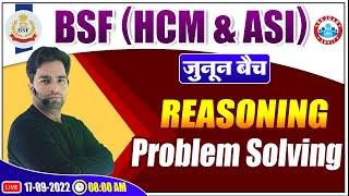 BSF Reasoning Class | Problem Solving Reasoning Tricks | BSF HCM & ASI Reasoning Class #14